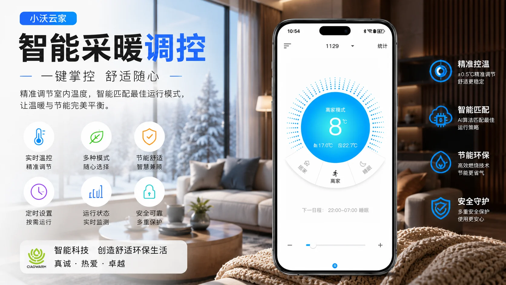 小沃云家 APP 产品细节