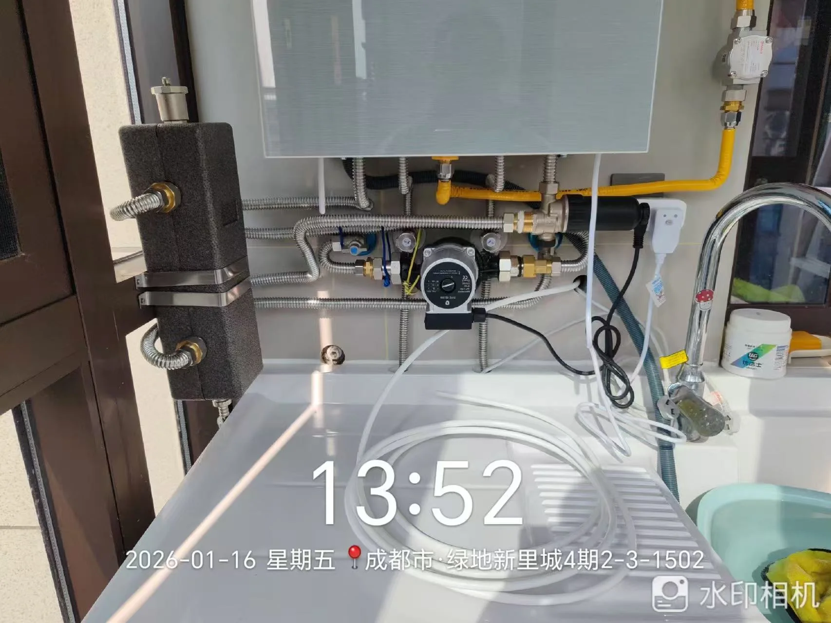 成都青羊180㎡老房采暖改造案例